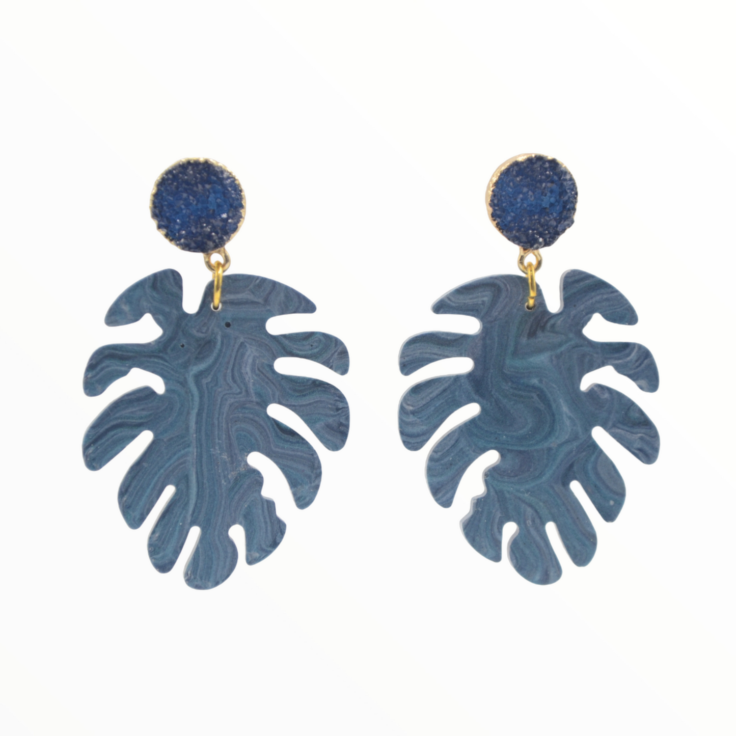 Druzy Monstera Blatt